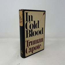 In Cold Blood by Truman Capote HC First Edition  Very Good 1965 Signed