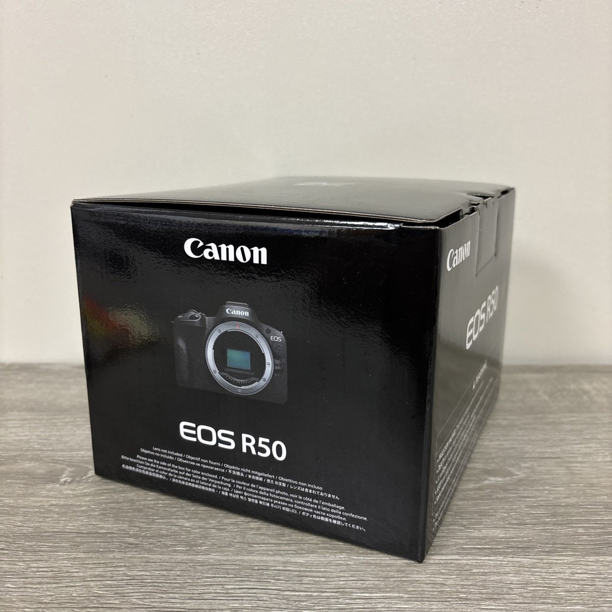 Canon EOS R50 24.2 MP Mirrorless Camera - Black (Body Only