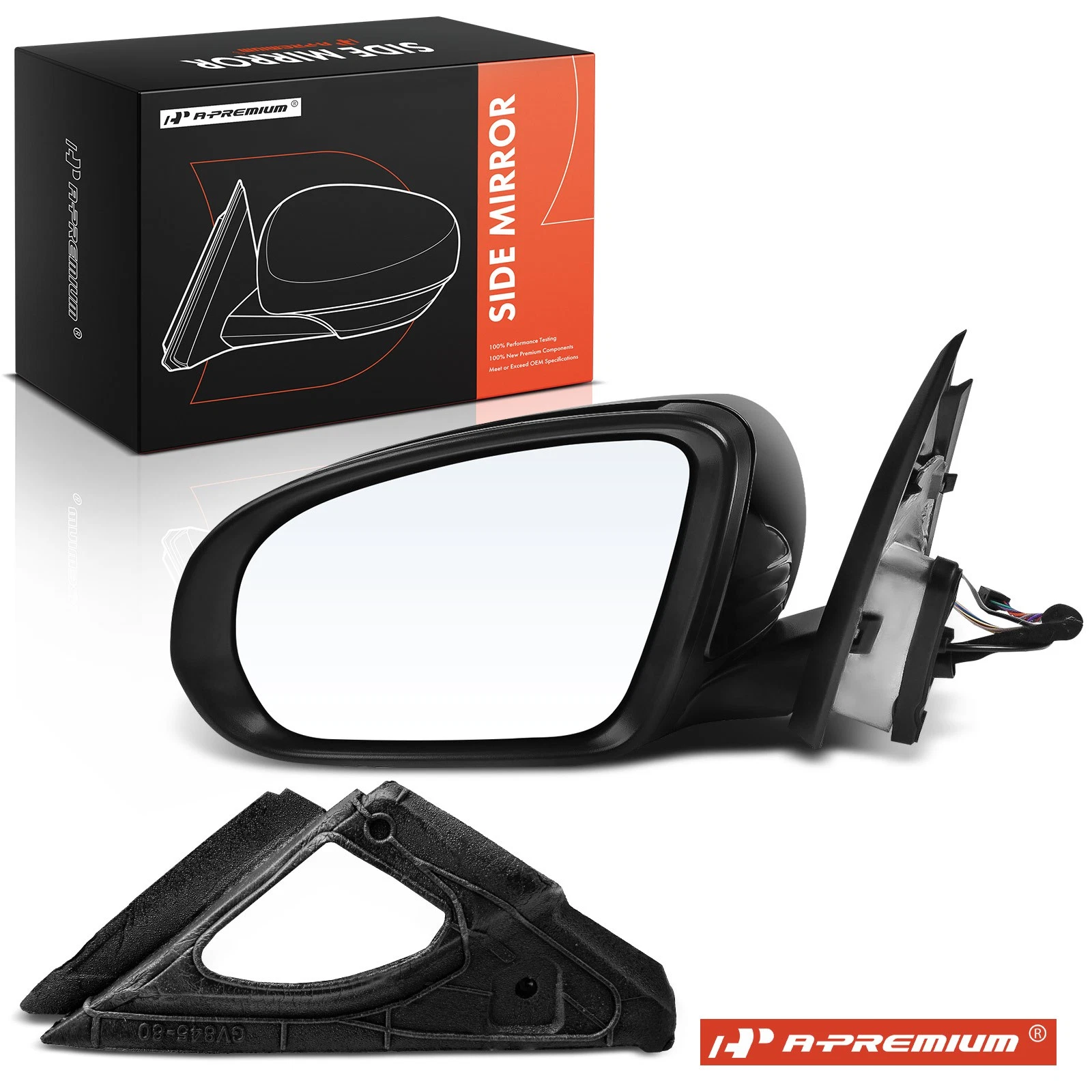 A-Premium Driver Power Mirror Power Fold Blind Spot for Mercedes C300 2018-2021