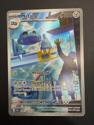 Pokemon - Metang 094/086 Alt Art - Chaos Rising