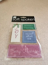 Me & My Big Ideas/Soft Spoken~Christmas~Dimensional Stickers