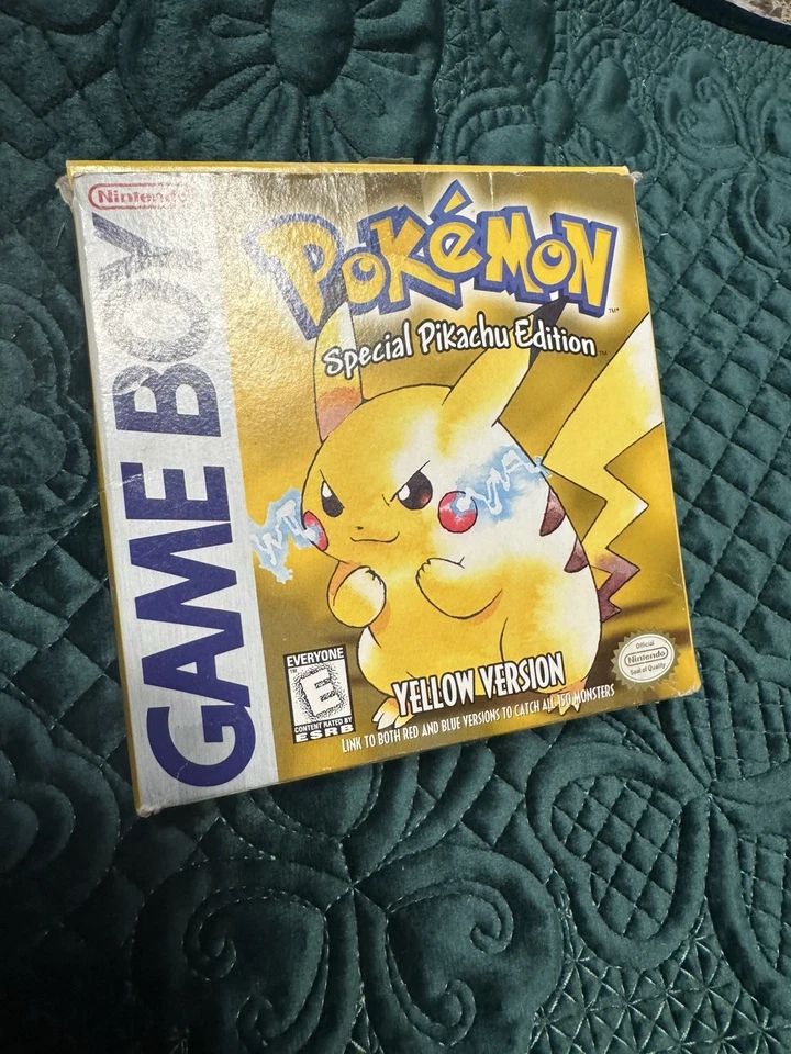 Pokemon Versión Amarilla Pikachu - Nintendo Game Boy SOLO EN CAJA con 1 Inserto Foto 2 de 4