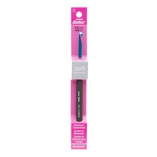 Susan Bates Silvalume SOFT ERGONOMIC Crochet Hook Size H 5mm