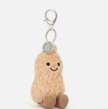 New 12cm Peanut Pendant Bag Charm Plush Toy Doll Gift with Dust Bag