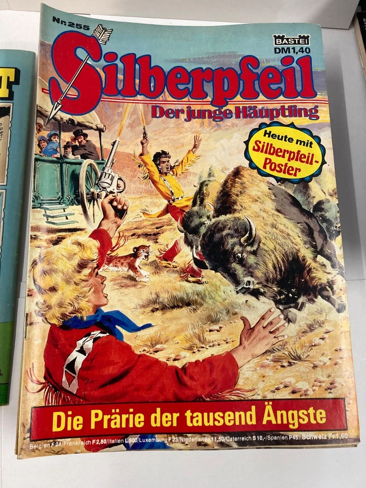 Silberpfeil 50 Hefte von 251-300 komplett Bastei sehr schön (1+) bis (1-) Poster - Bild 3 von 4