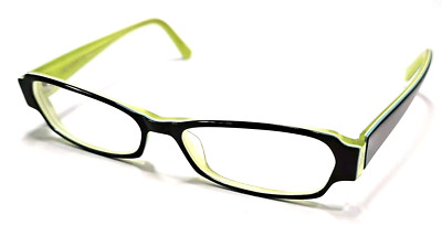 Jean LaFont Eyeglasses Niki 616 Black/green Frames 50-14-142 Made in France