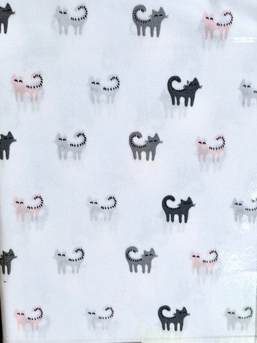 3-pc CATS KITTYS Twin Size Sheet Set   cute kittens  (easy care SOFT polyester) - Picture 5 of 5