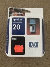 HP Inkjet 20 Black Ink Cartridge Genuine OEM