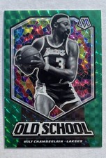 Wilt Chamberlain 2019 Panini Mosaic Old School Green Mosaic #18