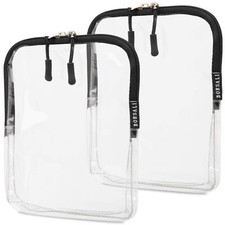 BORSALI TSA Quart Size Bag Approved for Carry On Travel - One 1 Quart Clear...