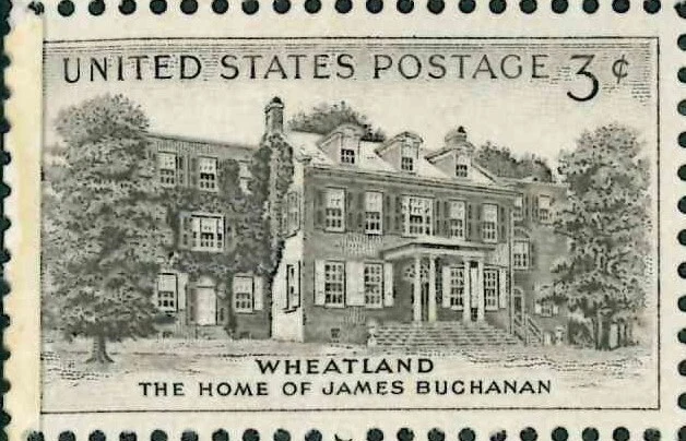 Scott #1081 3¢ James Buchanan's Home Mint Sheet MNH CV $11.10 - Image 2 of 3