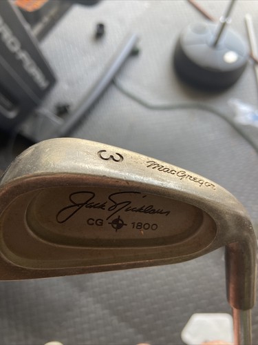 Fer De Golf MacGregor Jack Nicklaus CG 1800 #8 – Tige Acier, Uniflex, Droitier – Occasion En Bon état
