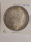 1896 P Morgan Silver Dollar Very Fine Circulated No Mint Mark