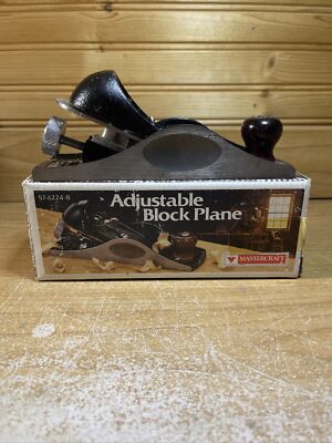 Vintage Master Craft Adjustable Block Plane No. 220B
