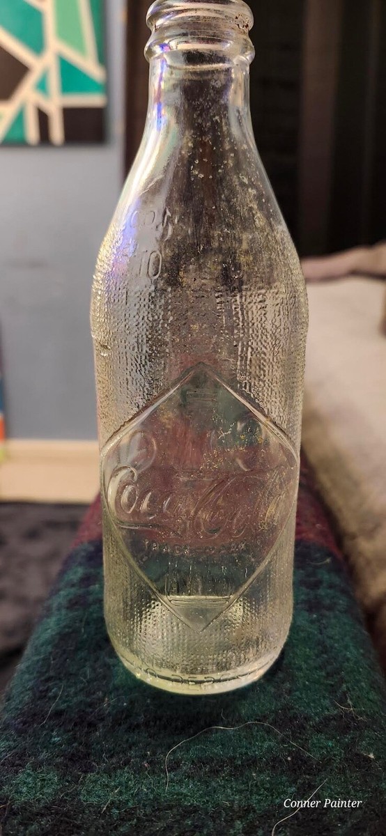 小物 cola RARE! vintage 1966 straight side coca cola bottle diamond | eBay