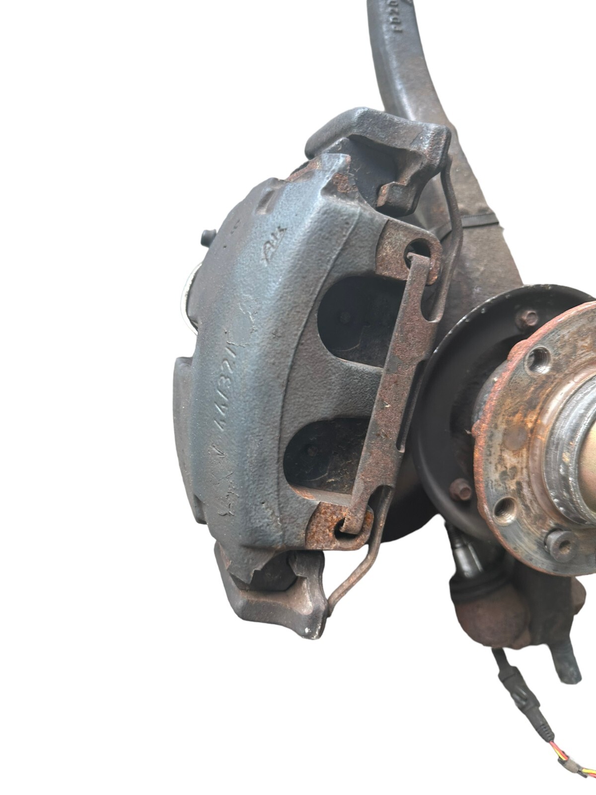 2000 BENTLEY ARNAGE FRONT RIGHT KNCKLE W/ CALIPER OEM