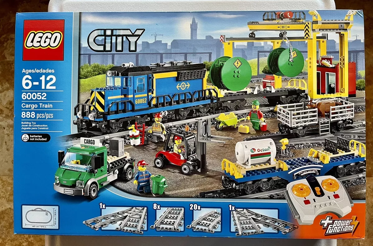 Drik Dekoration Prisnedsættelse LEGO 60052 Cargo Train CITY Truck Octan Forklift Tracks Engine Power New  Sealed 673419207805 | eBay