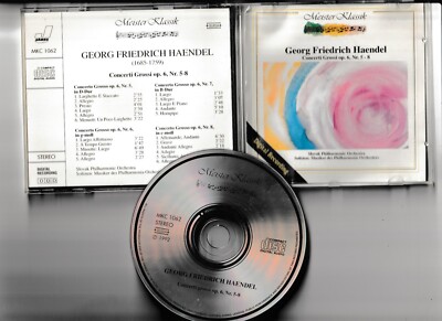 Georg Friedrich Händel concerti grossi op. 6 , Nr 5-8 -CD