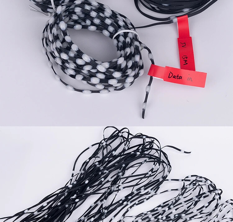 5V WS2811 WS2812 3PIN Black Wire LED String Lights RGBIC Addressable | eBay