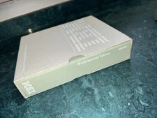 IBM Personal Computer Software Library Professional Editor 6024048 NOS SEALED