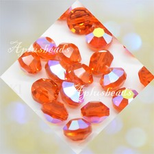 SALE 12pcs SWAROVSKI CRYSTAL 5100 Lentil Spacer Beads Pick Sizes Colors