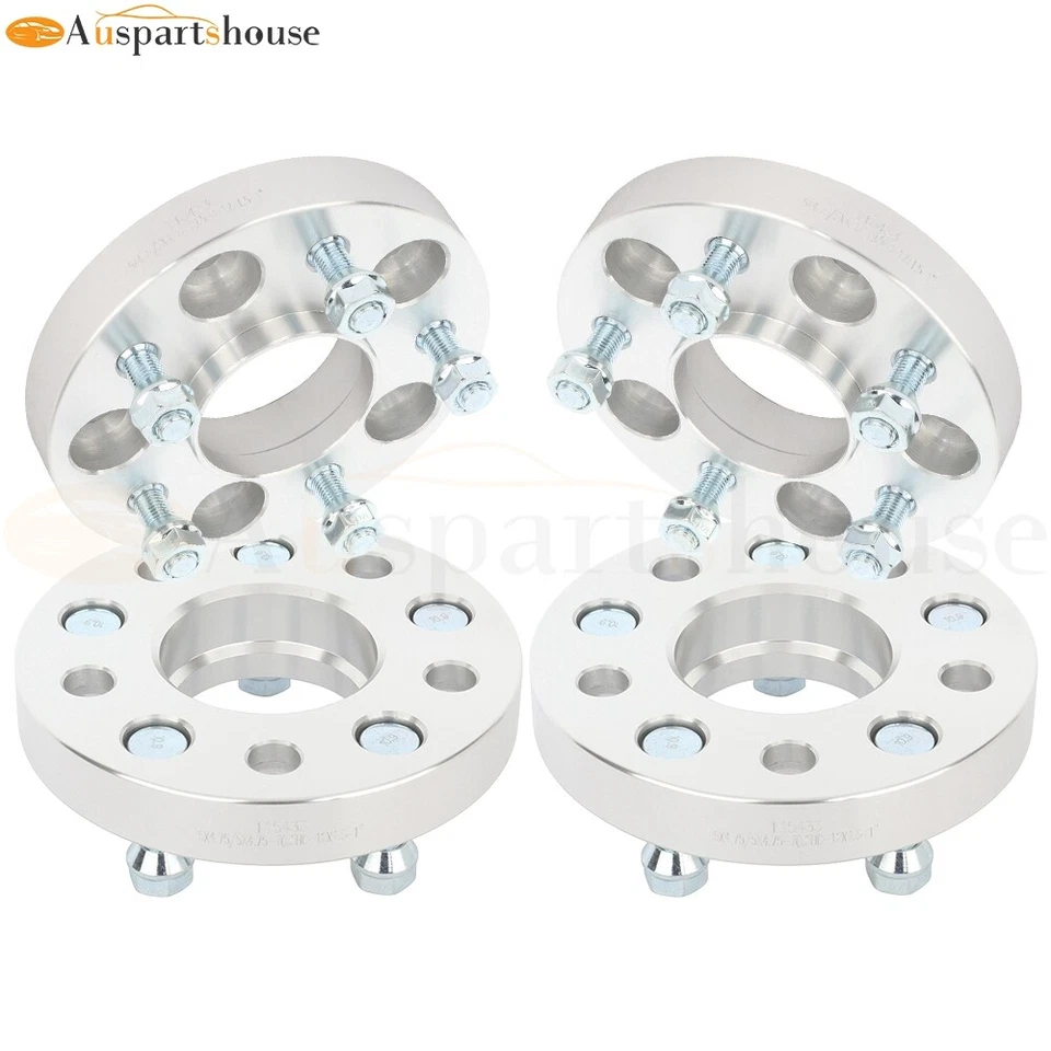 (4) piezas para Chevrolet Corvette 84-20 espaciadores de rueda centrados en el cubo de 1" de espesor 5x4,75 Foto 3 de 4