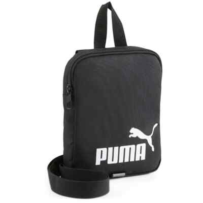 PUMA Phase Portable / Umhängetasche / schwarz mit Pumaschriftzug / 90957