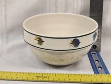 Used utensil marks Tienshan Folkcraft Scotty Z Rainbow Trout Cereal Bowl 6" Soup