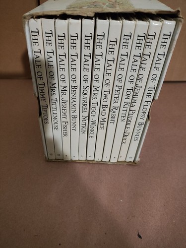 The Peter Rabbit Library: 12 Book Box Set by Beatrix Potter (Hardcover) - Picture 2 of 2