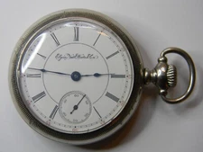 VINTAGE 1895 ELGIN GM WHEELER 18S 15J #3 SIDEWINDER SWLS POCKET WATCH - REPAIR