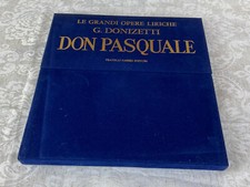 SCHALLPLATTEN VINYL LE GRANDI OPERE LIRICHE G. DONIZETTI DON PASQUALE  KLASSIK