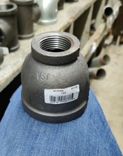 Anvil 8700134854 Black Malleable Iron Reducing Coupling 2 x 1 in. NPT Female