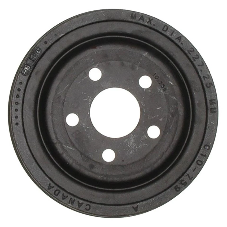 Tambores de freno traseros zapatas de freno y herrajes kit de resorte para Chevrolet Corsica 1992 Foto 3 de 4