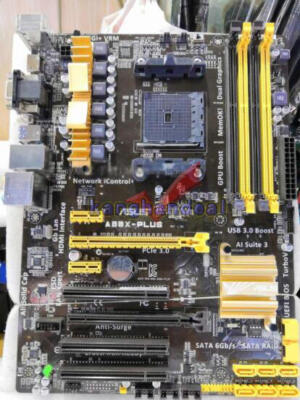1PC Used ASUS AMD A88X Motherboard A88X-PLUS Socket FM2+ DDR3 SATA USB 3.0