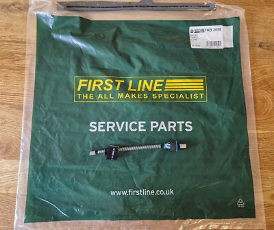 Handbrake Cable fits FORD B-MAX 1.6 Rear 2012 on First Line FKB3099