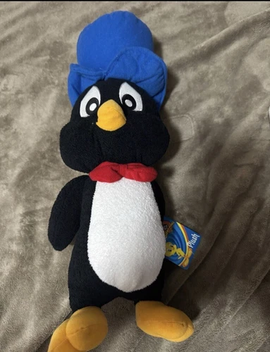 Rare Playboy Penguin Plush Six Flags Exclusive Looney Tunes