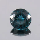 AAA Natural Indicolite Blue Green Tourmaline Loose Round Cut  Gemstone 10x10 MM