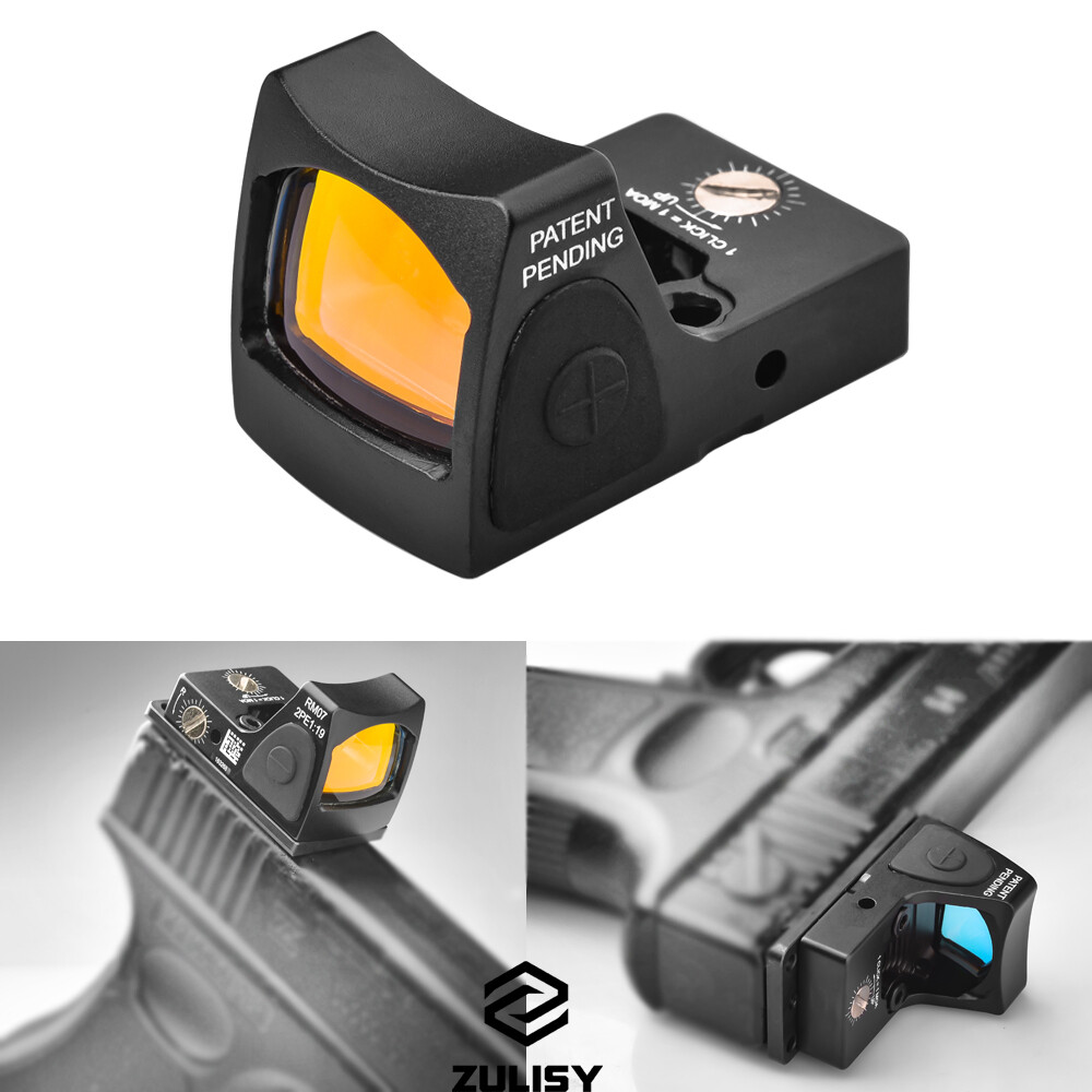 Tactical Mini RMR Red Dot Pistol Reflex Sight Adjustable 3.25 MOA LED