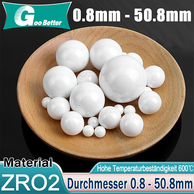 Zirconia Ceramic Ball G10 Precision ZrO2 Ceramic Bearing Balls Smooth Ball Bead