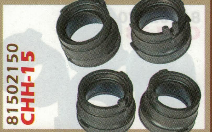 Pipe d admission pour Honda VFR 800 F le kit de 4 manchons carburateur 81502150