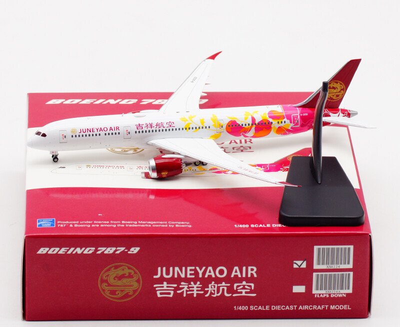 JC Wings JUNEYAO AIR for BOEING 787-9 B-20D1 1/400 diecast