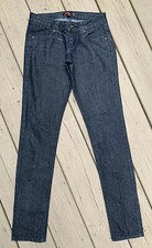 RUE21 SIZE 24 SKINNY JEANS DARK WASH