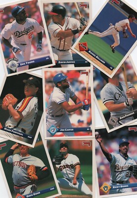 1993 Donruss Baseball Cards 398+, Nrmt-Mint - Pick Player - Build Your Set