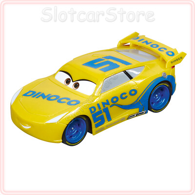 Carrera GO 64083 Disney Pixar Cars 3 ''Dinoco Cruz'' 1:43 Slotcar Auto GO Plus