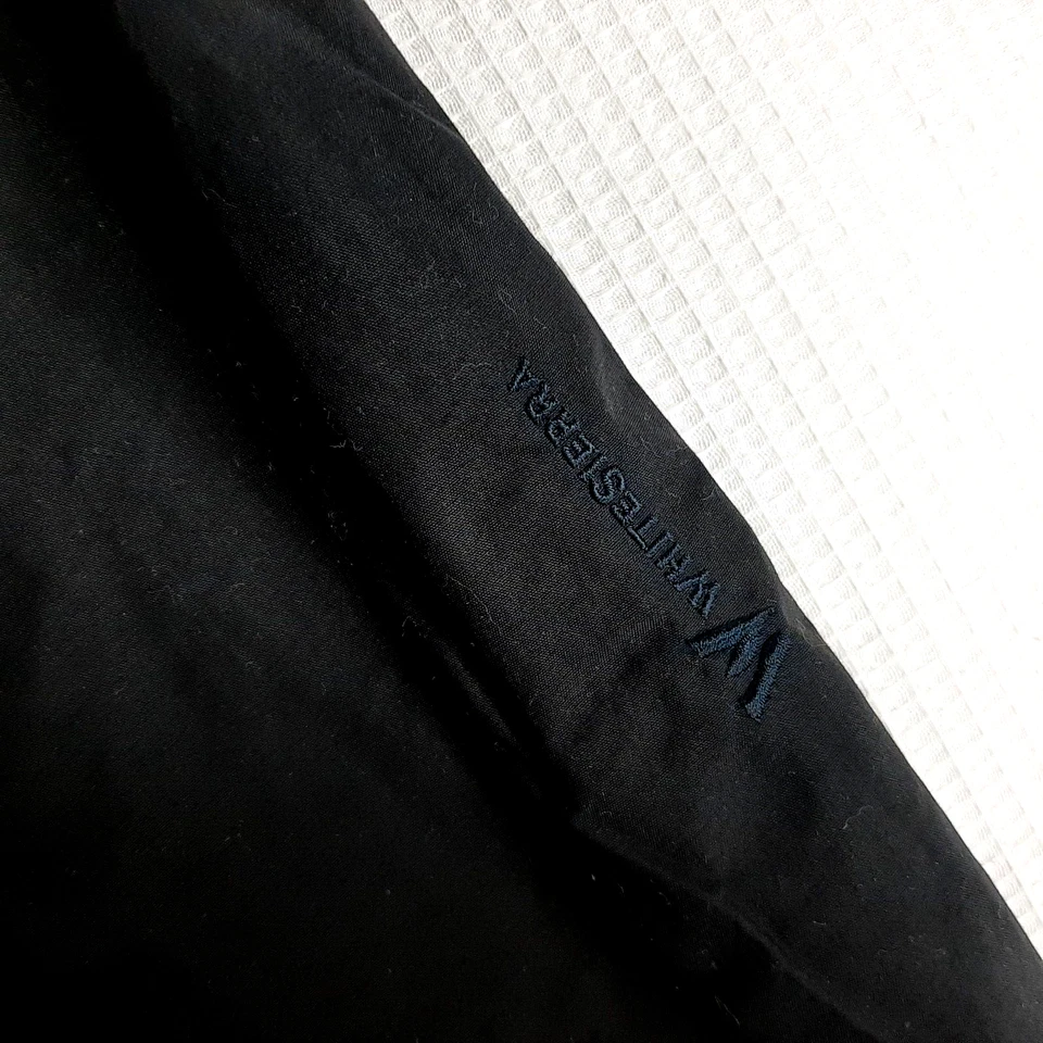 Pantalones de esquí de nieve White Sierra cargo talla L grande 10 - 12 ins 26 forrados de lana negros Foto 3 de 4