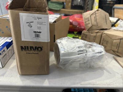 Nuvo 1-Light, LED, 12W Track Head, Angle Arm, White, 36 Deg. Beam