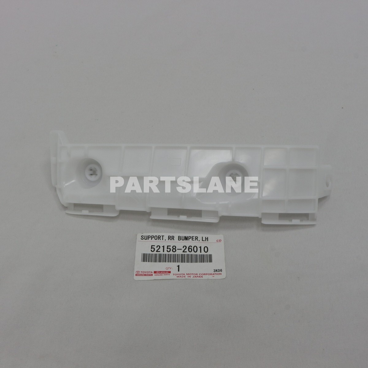 52158-26010 Toyota OEM Genuine SUPPORT, REAR BUMPER SIDE, NO.2 LH