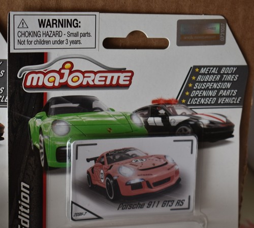 Majorette PORSCHE 911 CARRERA S, PORSCHE 911 GT3 & PORSCHE 911 RS LOT OF 3 NEW - Picture 9 of 11