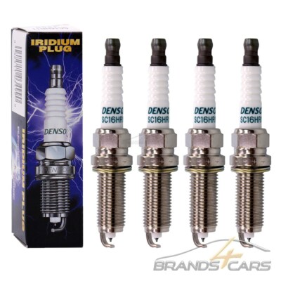 4x DENSO ZÜNDKERZE IRIDIUM SC16HR11 FÜR ASTON MARTIN CYGNET 1.3 11-13