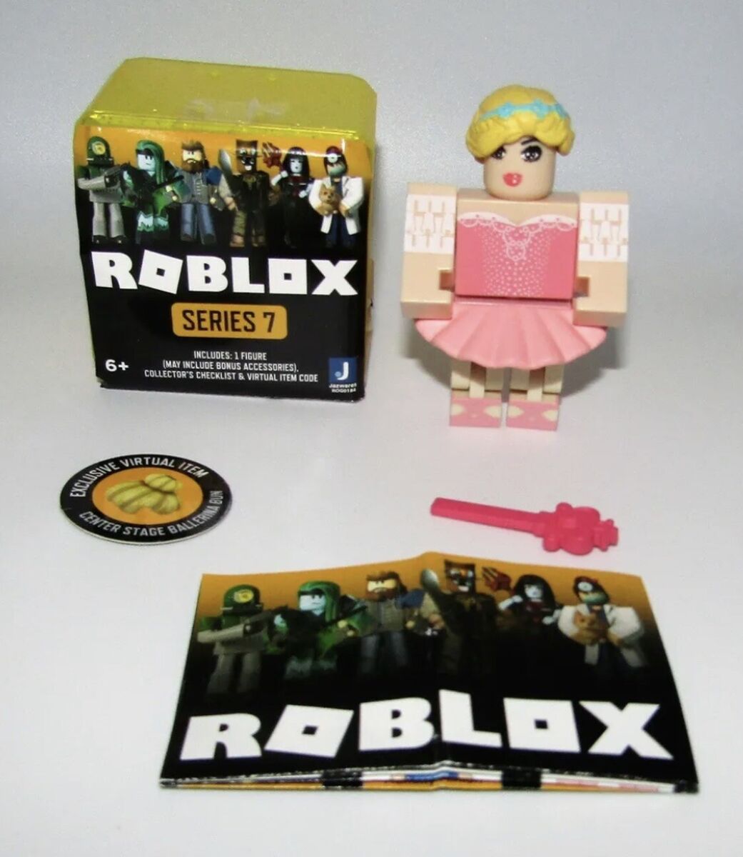 Roblox Series 7 Figure Virtual Item Code Purple Blind Bag 2 Black Box Lot  191726015048